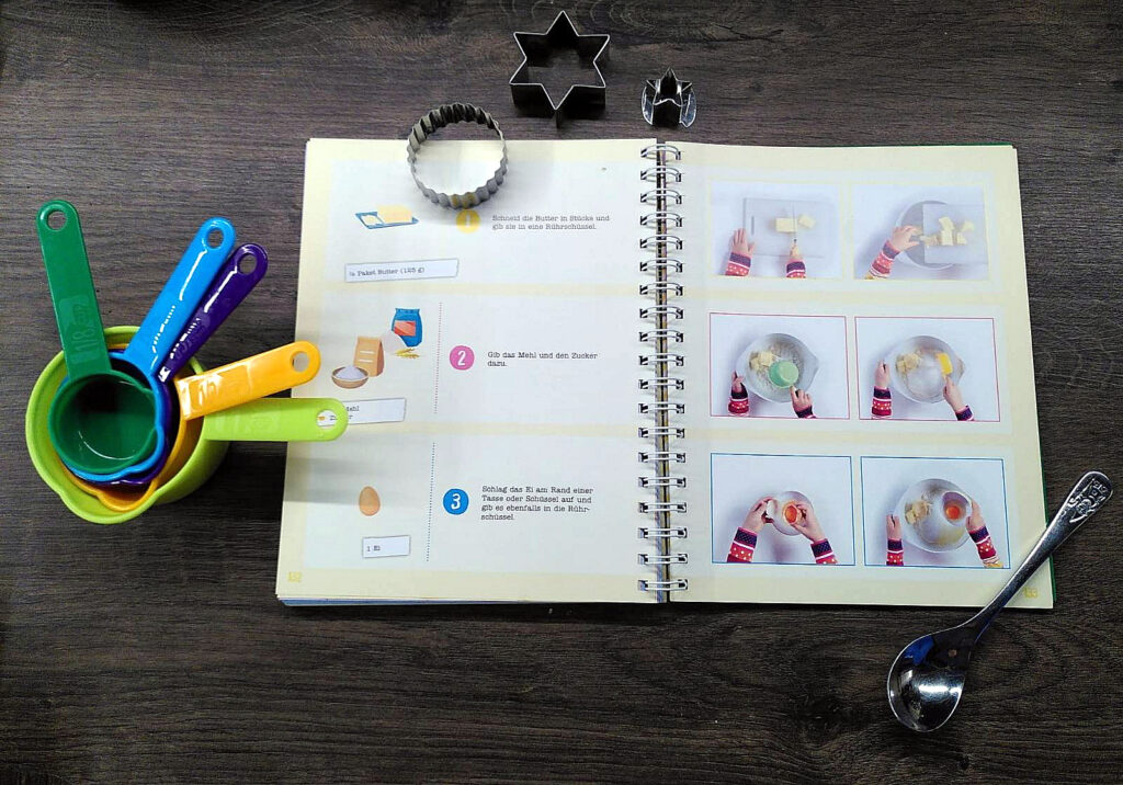 Kinderleicht backen nach Bildern. Das clevere Back-Set für Kinder ab 6 Jahren